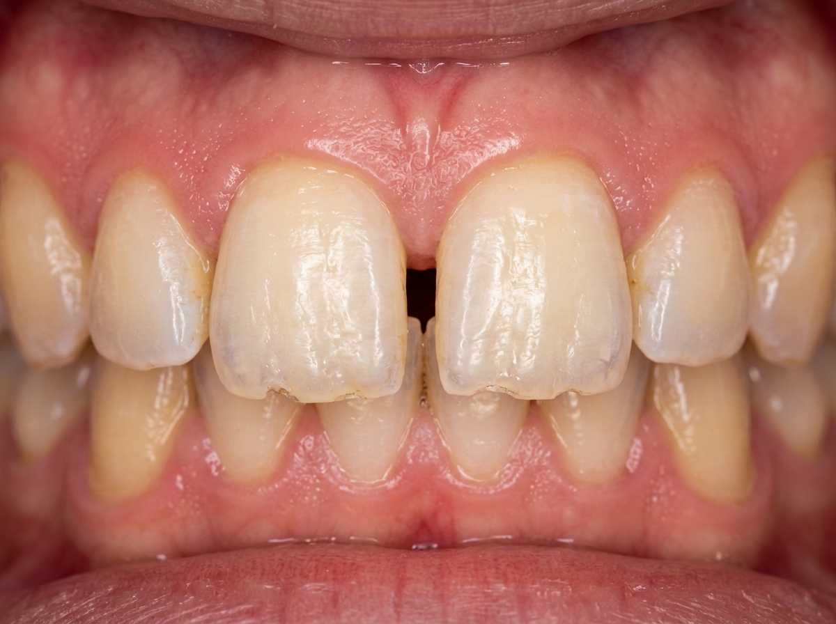 Veneer Porselen Custom - Kondisi Sebelum